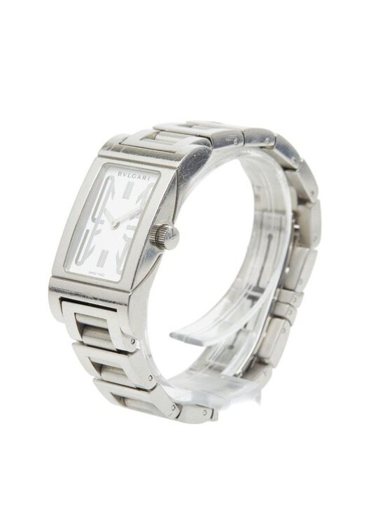 Bvlgari Rettangolo Watch Stainless Steel